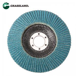 Cheap 115mm 60 Grit Zirconium Angle Grinder Sanding Flap Disc for sale