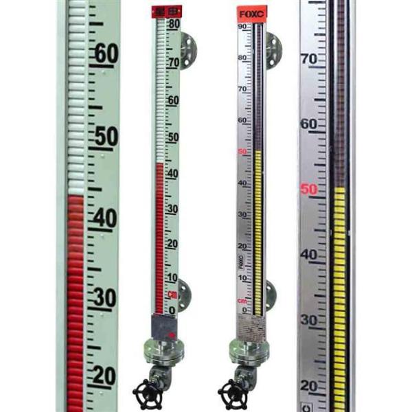 Stainless steel and ABS plastic Magnetic flap level gauge indicator ( UHZ type)