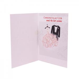 Cheap 10 Sec Talking Voice Recording Greeting Cards , Paper Audio Play Greeting Card for sale