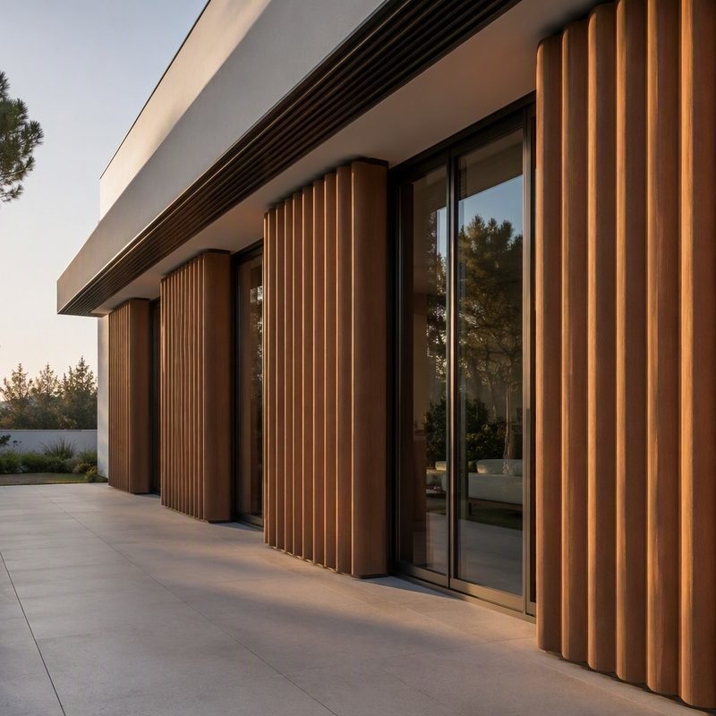 Custom Fire Resistant Wall Panels, Composite Exterior Wall Panels Waterproof