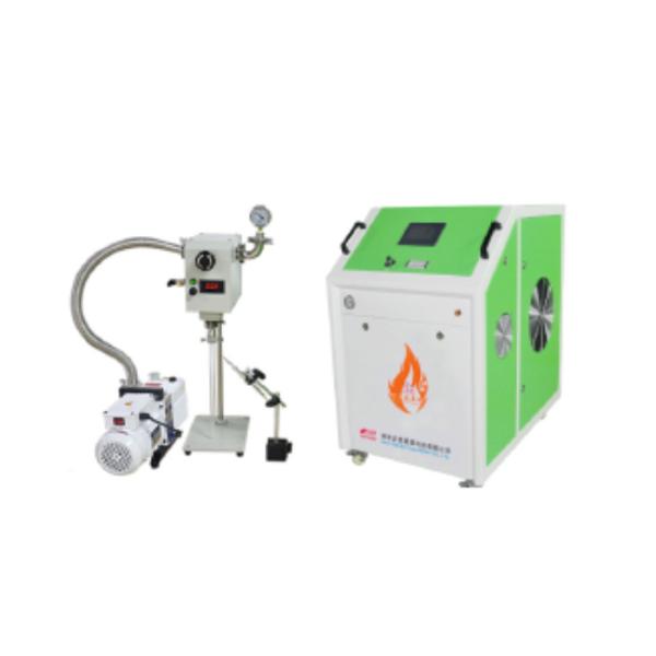 Rotary Vacuum Sealing System Scientific Fused Silica Glass Melting Machine