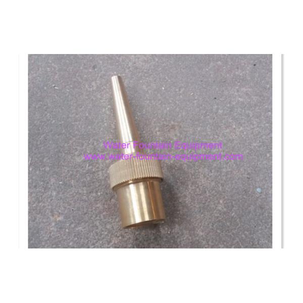 Brass Dancing Adjustable Pond Fountain Heads With Or Without Valve