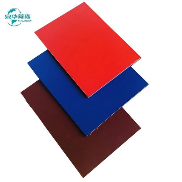 Outdoor Wall 3mm Aluminium Composite Panel PE ACP Exterior Wall Panels 1220mm X 2440mm