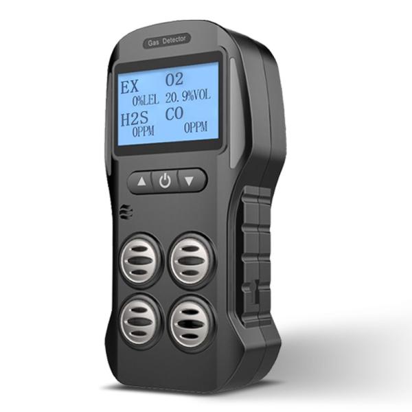 OEM 4 Gas Multigas Detector Meter Confined Space With LEL O₂ CO And H₂S Monitoring