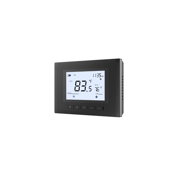 White LED Air Conditioning Smart WiFi Thermostats Realtime floor heating Programmable