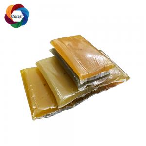 China Cardboard Boxes Adhesive Animal Jelly Glue 85 Degree Hot Melt Jelly Glue on sale