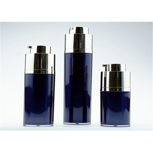 30ml Airless Cosmetic Glass Bottles Twist Up Type Hot Stamping And Customized Printing