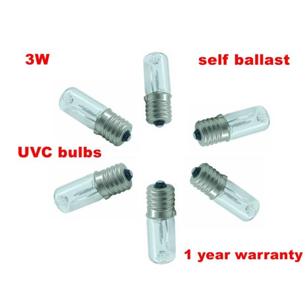 Water Purifier UVC Light Bulb mini 254nm 900uw Germicidal Ultraviolet