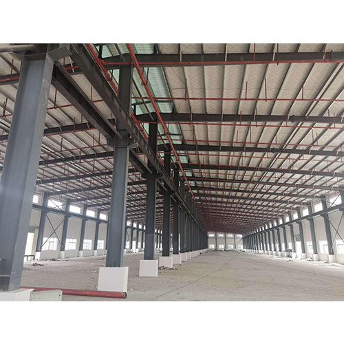 Frame Metal Building Warehouse Prefabricated Cement Storage Shed