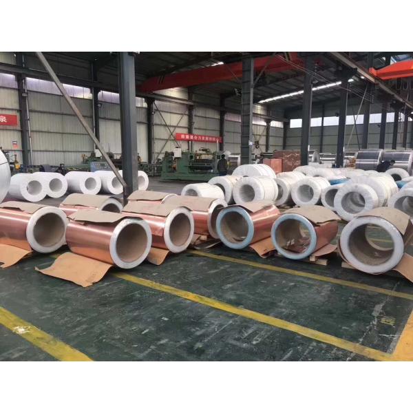 Anti Bacterial Copper Aluminum Composit Plate Roll Building Interior Curtain Walls