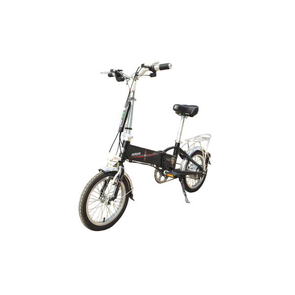 14 Inch Hybrid Folding Electric Bike , Foldable Electric Bicycle With Lithium