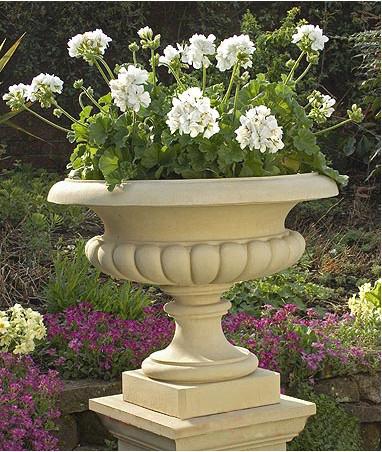 Yellow Marble Granite Vase