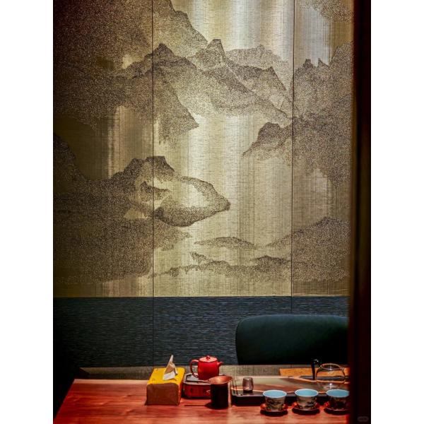 Custom metal wall coverings for old hotel upgrades