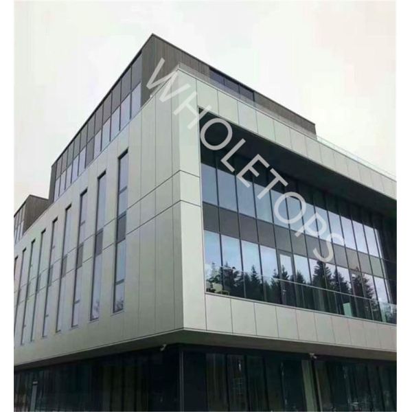 5.0mm Decorative Aluminum Panels PVDF Coated Exterior Metal Wall Panels