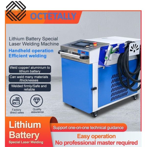Portable Pack Li Ion Battery Lithium Battery Laser Welding Machine For Prismatic Cell Batteries