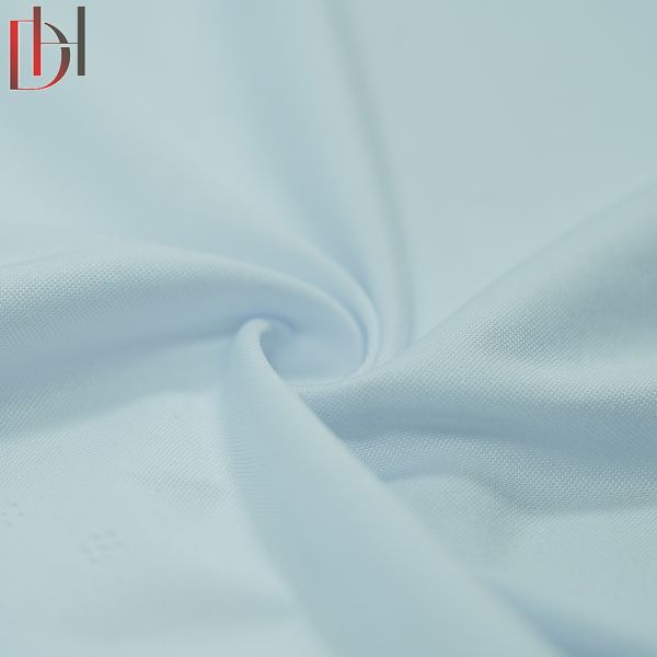 Shirt Anti UV Quick Dry Sporty Jacquard Fabric 100% Polyester Knitted Fabric