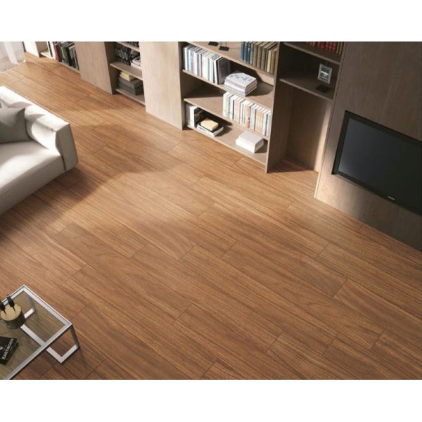 Brown Wenge Wood Porcelain Tile 200x1200mm AAA Grade
