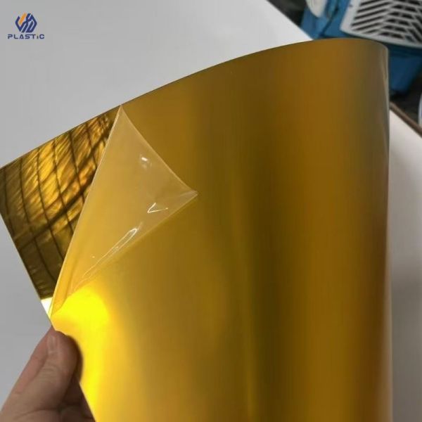 High Scratch Resistant Mirror Acrylic Sheet Silver Gold Wall And Home Decorative