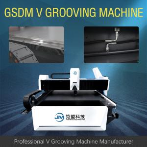 China Heavy Duty CNC Sheet Metal Cutting Machine Elevator Component V Groover Machine on sale