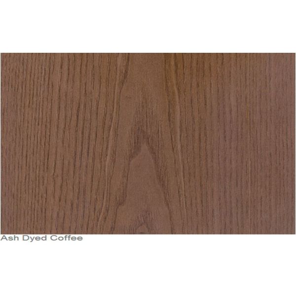 Red Ash Dyed Wood Veneer Natural Sliced Cut , Thin Wood Veneer Panels