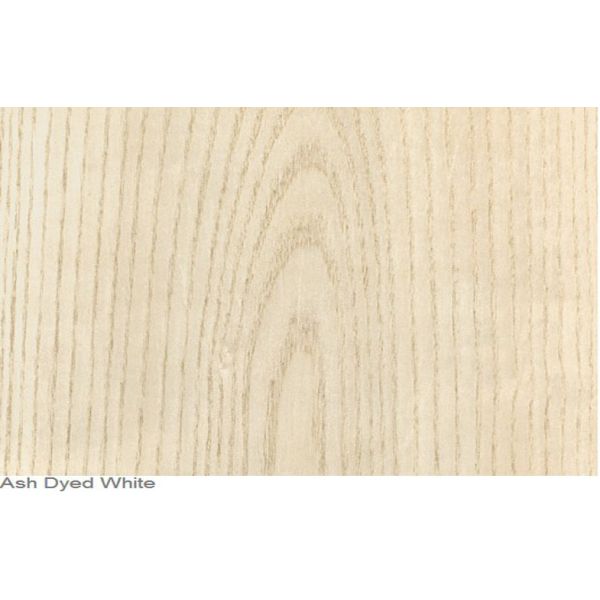 Red Ash Dyed Wood Veneer Natural Sliced Cut , Thin Wood Veneer Panels