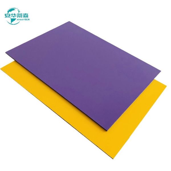 High Glossy Coating Aluminum Composite Panel Glossiness 85% Exceptional Durability