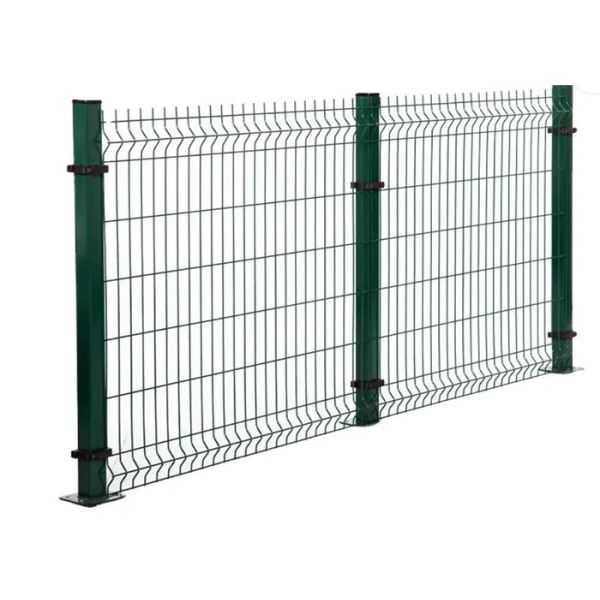 1.83m High Poeder Coated Welded Security Fencing With Square Post 80X80mm