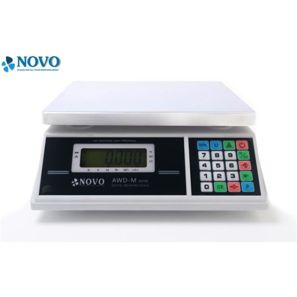 ABS Plastic Digital Weight Measuring Machine , Paper Counting Scale Durable