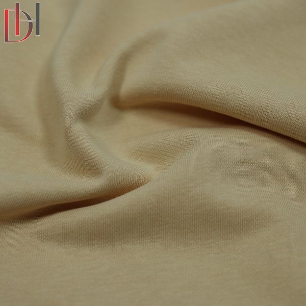 Breathable Moisture Absorbent Polyester Cotton Fabric 280GSM French Terry Jersey Fabric
