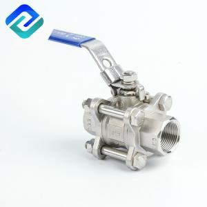 Cheap Stainless Steel Inveatment Casting 3PC Ball Valve Threaded API 598 for sale