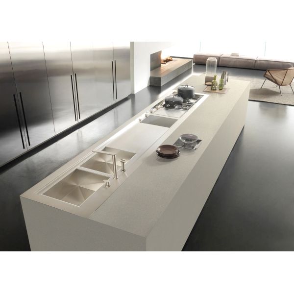 Home Decoration Quartz Floor Tiles Black Mirror Quartz Tiles Full Polished