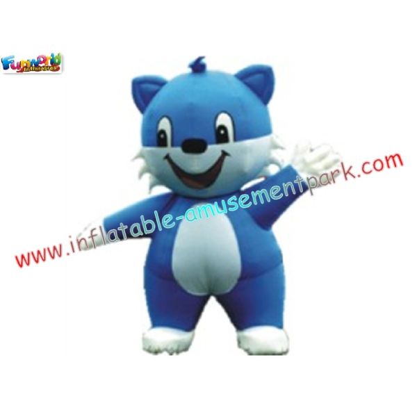 Cute Advertising Inflatable Cartoon rip-stop nylon material