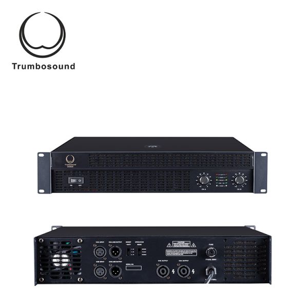 Sound amplifier high power amplifier audio power amplifier 2x800W , DE800