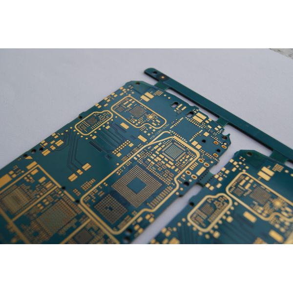 0.8MM Thickness Blue Solder PCB With Blind Holes For Smart Phone