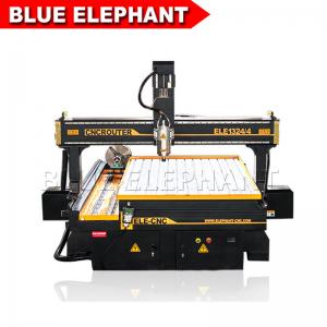 Cheap 1324 4th Axis Cnc Rotary Wood Door 3d Engraving Cnc Router Machine for sale