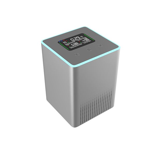 Lightweight Plug In Smart Radon Detector Sensor For Home Detection OEM