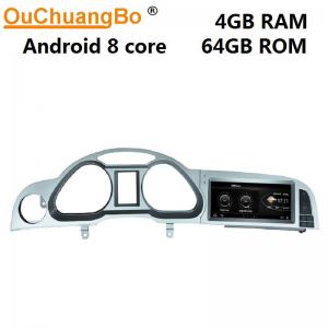 Ouchuangbo car radio gps navi system for Audi A6 dor Bluetooth music wifi 8 core android 9.0