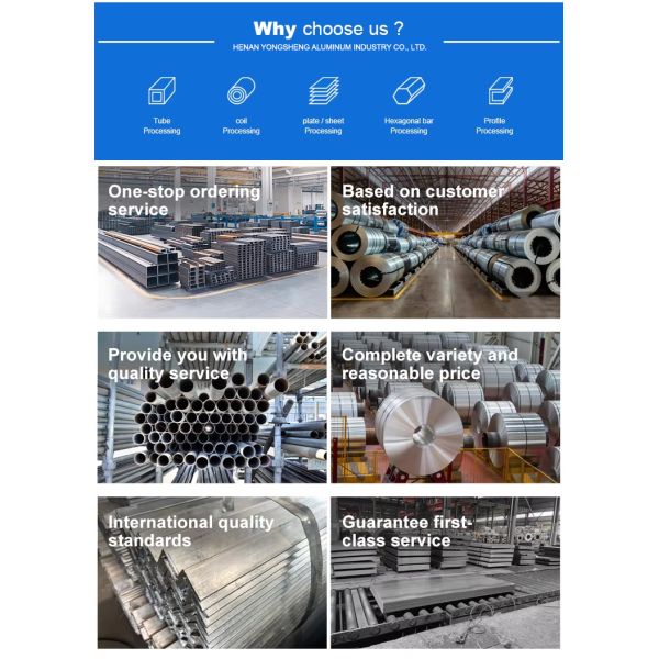 1060/3003/5052/6061 eries Alloys  Yongsheng Aluminum Strip Coil  for Marine & Electrical Industries
