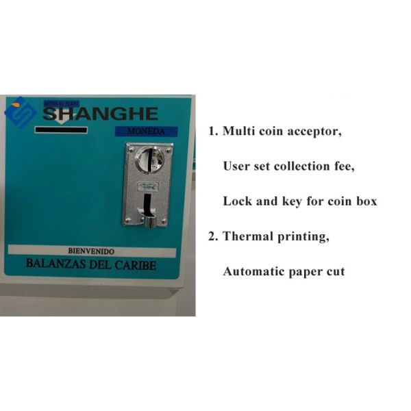 Coin Operated Body Weight And Height Scale Blood Pressure Heart Rate Measuring Machine