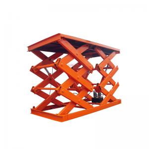 Cheap CE Approved 4 Ton Electric Lift Platform 4000kg Hydraulic Car Scissor Lift Table for sale