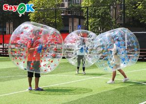 China Inflatable Games For Adults Clear Human Inflatable Body Bubble Ball For Team Building Sports Game on sale