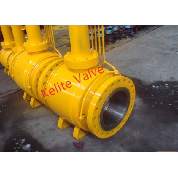 API ISO CE Standard Fully Welded Ball Valve , Metal Seated Ball Valves
