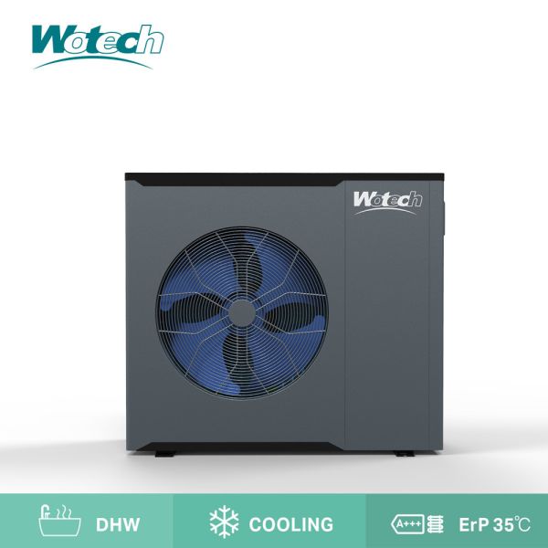 R32 Air Source Heat Pump For Heating Cooling And DHW Galvanized Steel 14kw Monoblock