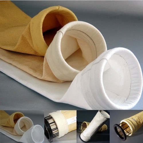 Oil Water Repellent Polyester Filter Bag For Dust Collector Good Hydrolytic