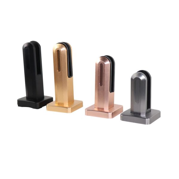 Tempered Glass Railing Clip for Simple Design and Onsite Installation Balcony Railing