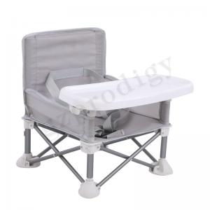 Cheap Aluminum Alloy Baby Folding Chair With Tray Multicolor Portable for sale