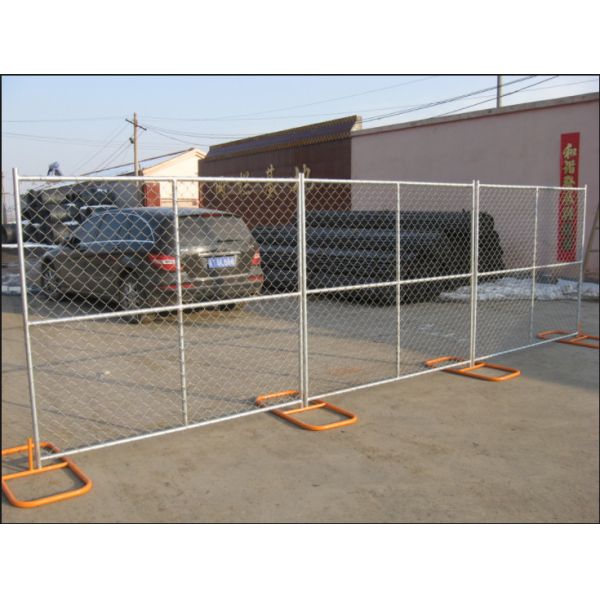 Easy Moving Temporary Residential Fencing , Lightweight Temporary Fencing