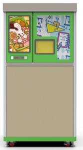 China CBD Plastic Lunch Box Smart Recycling Machine 32 Touch Screen RVM Vending on sale