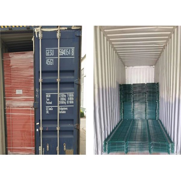 Powder Coated Twin Wire Mesh Fencing Manufactory And Welded Wire Fence