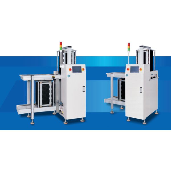 Automatic Loader SMT PCB Conveyor Machine for PCB Size 80x50-330x250mm and MateriaI Box Sizes 355*320x565mm